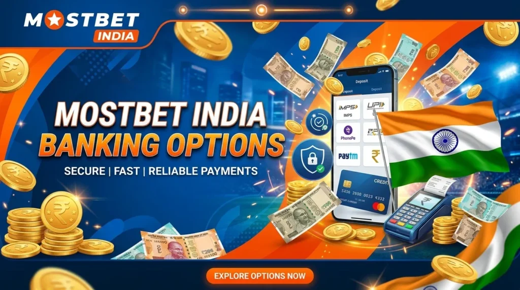 Mostbet India Banking Options - Adopted for India 