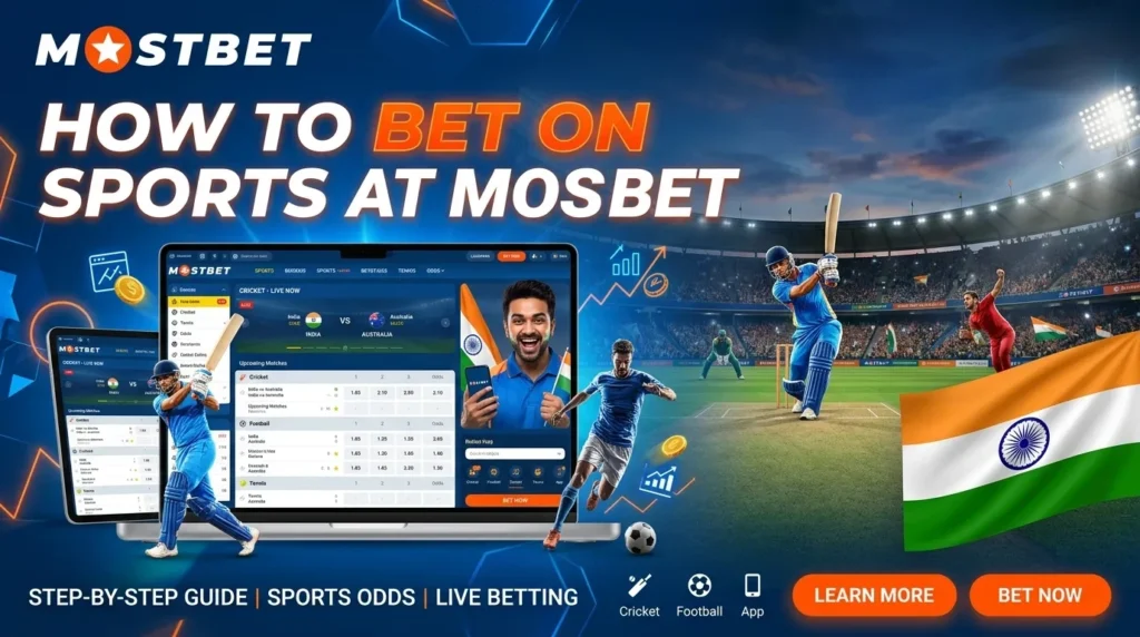 How to bet on sports at Mostbet